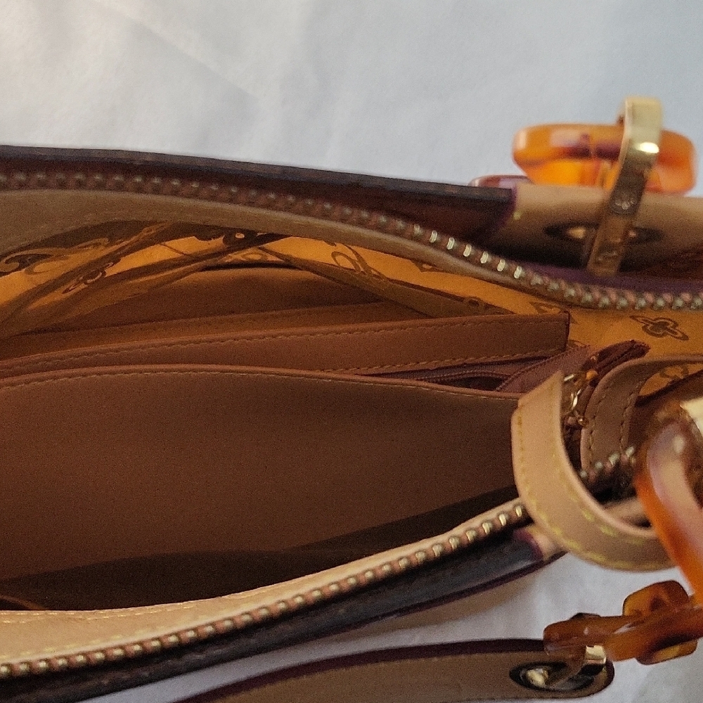 Stylish Brown Designer Tote Bag - Picture 3 of 16